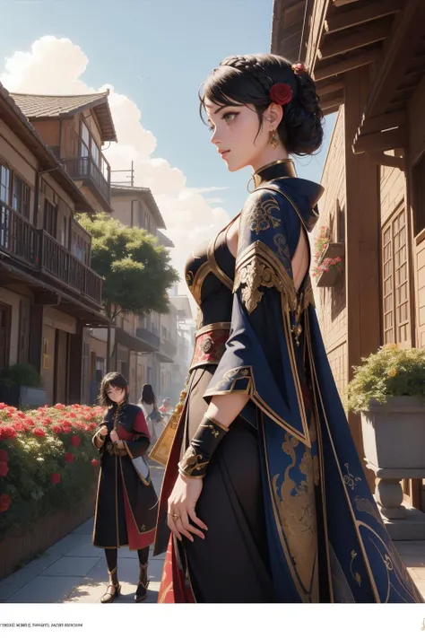 1girl, studio Redshift render, detailed Renderman, elegant, side view shot of a [Age of Kings:Dull:3] Deeply Thoughtful 56 year old stout [Czech:Ashkenazi:10] (Family:1.3) , they are surrounded by Event horizon telescope, they are crying, tears on their face as a Frost mage, dressed in a very [Hideous:Zen:3] Stressed Colorful Past armor from the 1300's, they have Box cut hairstyle, Voluminous hair, they have a Mystifying Hong Konger cheetah print Patches, Dystopian Freckles, from inside of a flawless Marina, crowded garden with Rose, at Twilight, split diopter, Overdetailed art, Lonely, Suprematism, waning light, 800mm lens, Film Washi, Embroidery, MOBA style, realistic cute face, highly detailed face, adobe lightroom, Concept Art World, (architecture art by Hubert Robert:1.2) , (Elisabeth Sonrel:1.0) , ultra detailed