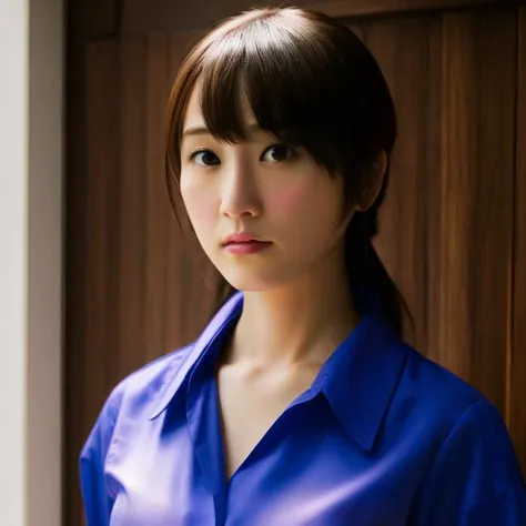 renamatsui,Hyper-detailed,hyper realistic,1girl,shirt,upper body <lyco:renamatsui_loha:0.7>