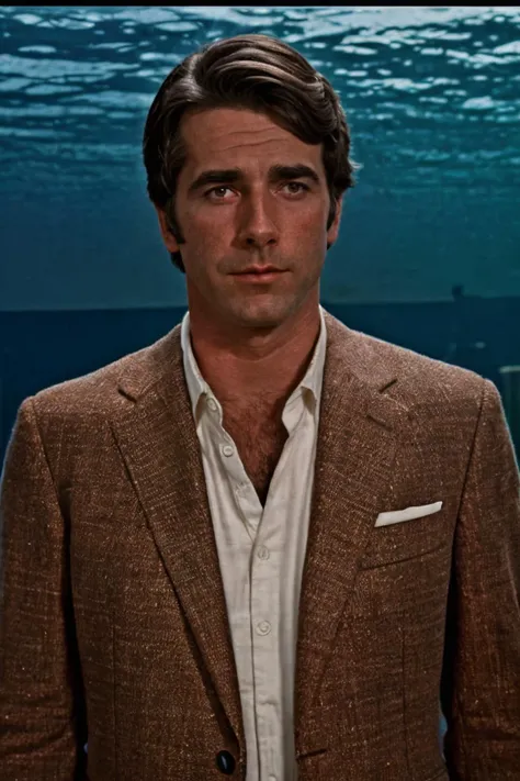 analog film photo solo, tstyle, realistic, ((vintage photo)), (((man:1.5), (male:1.5), person, 1boy, caucasian man)), (((scared,worried):1.2)), (((brown suit:1.3))), ((underwater city with luminescent aquatic creatures)), ((dynamic poses)), high detailed, (cinematic shot:1.3), PA7_Human-Likeness, (PA7_Photo:1.2), 8k, clear facial features, pastel themed colorgrade, in style of Glen Luchford, <lora:PAseer-SD15-LCM Quick:1> <lora:picxer_real:.5> <lora:ReaLora:.2> skin <lora:TStyle_-_Photography_Style:.4>  <lora:[US]_-_Sam_Elliott:1> samelliott . faded film, desaturated, 35mm photo, grainy, vignette, vintage, Kodachrome, Lomography, stained, highly detailed, found footage