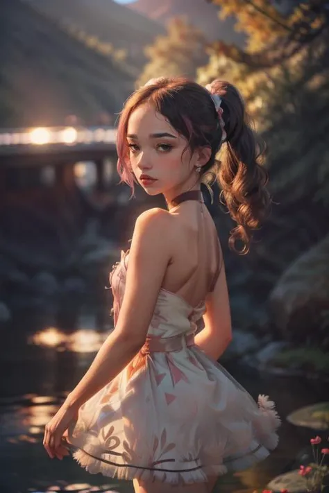 focus, blur, 
<lora:DakotaTyler4:0.5>dkttlr,
  1girl,   looking at viewer,
straight hair,  flying hair, long hair, pig tails, 
petite, , looking at viewer,  ((shortstack:1.1)), (skindentation:1.5), posing, makeup, flat breast, flat chest,  
abstract, (best quality:1.3), ((masterpiece)), ((realistic)) , abstract,  ,ankymoore, absurdres, intricate details,  bloom,  backlighting,
dress focus, choker,
(wearing ballet dress:1.2), wearing tutu
outdoors, , 
film grain, 85mm, focus,
 <lyco:GoodHands-beta2:0.75>
<lora:ankymoore:0.35>  <lora:add_detail:0.35>
 <lora:ballet_dance:0.33> <lora:backlighting:0.4> <lora:LowRA:0.63> <lora:blacklight:0.54> <lora:lightV1:0.48>