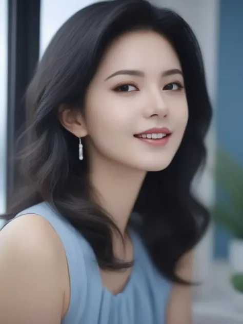 masterpiece, best quality, wall paper,(8k, best quality, masterpiece:1.2), (realistic, photo-realistic:1.37), ultra-detailed, soft light, 1 girl, cute, solo, beautiful detailed sky, detailed bedroom, open window, night, sitting, dating, (nose blush), (smile:1.15), (closed mouth) , beautiful detailed eyes, rain, (short hair:1.5),(leather jacket:0.8), floating hair NovaFrogStyle, , claevage, relaxing pose, silver hair, squinted eye, thin eyebrow, mature face, full shot body,<lora:sl_jim_xl:0.8>