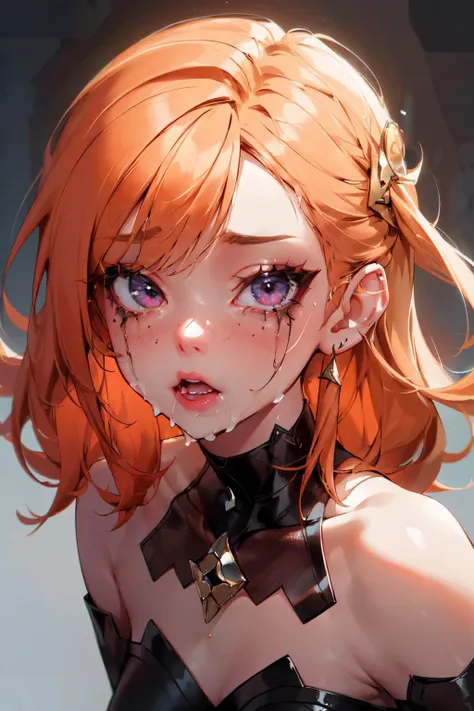 <lora:ddmt_v3-000002:0.75>, mascara, heavy makeup, mascaraTears, runny makeup, tears,, masterpiece, best quality, absurdres, highres, 4k, ray tracing, intricate details, highly detailed, (1girl:perfect face, cute, small breasts, long ginger hair, petite)