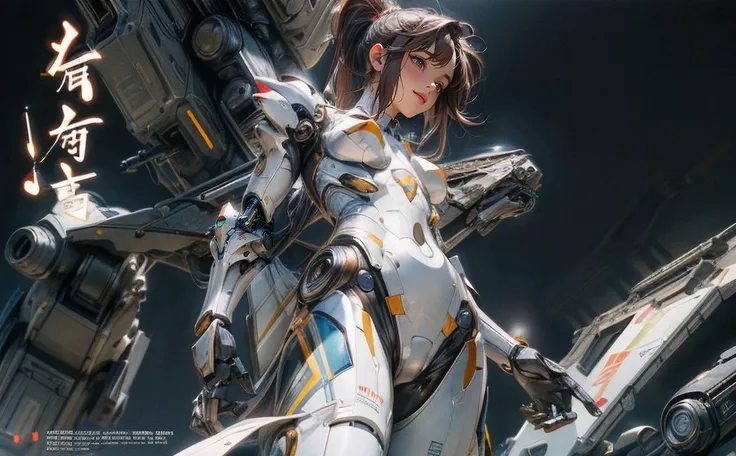 (masterpiece), (best quality), photorealism, realistic, ultra detailed, perfect face, perfect body, 1girl, beautiful girl, Greek goddess, Greek clothes,peplos, stand, sexy, robotic arm, mechanical