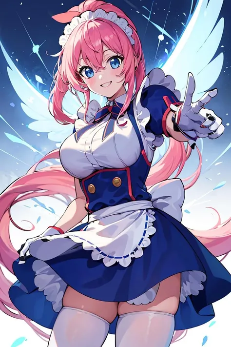 ((masterpiece,best quality)), absurdres,
<lora:Steel_Angel_Kurumi:0.8>, Steel_Angel_Kurumi,
solo, smiling, looking at viewer, cowboy shot,
dynamic pose,