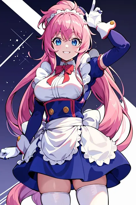 ((masterpiece,best quality)), absurdres,
<lora:Steel_Angel_Kurumi:0.8>, Steel_Angel_Kurumi,
solo, smiling, looking at viewer, cowboy shot,
dynamic pose,