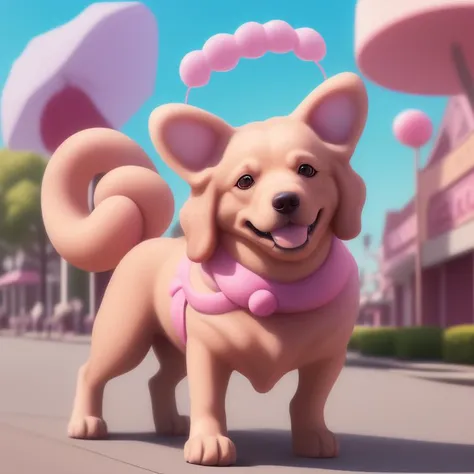 C4ndyL4ndAI dog, <lora:C4ndyL4ndAI:1>