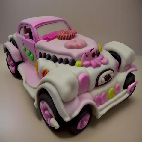 <lyco:CandyLandAI:.9> CandyLandAI car