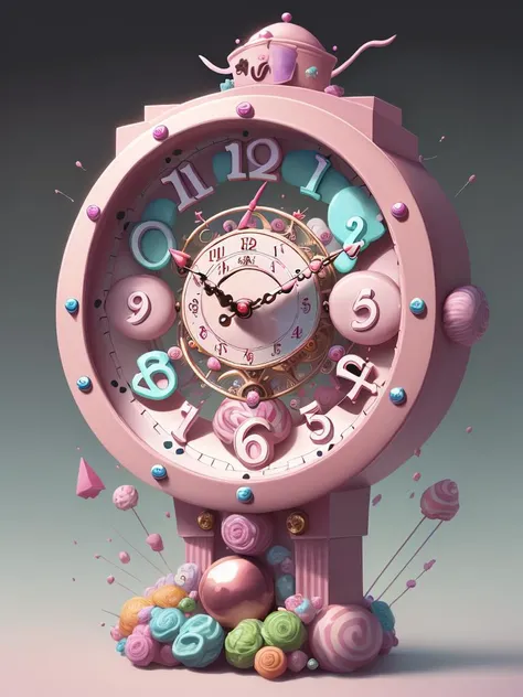 <lora:C4ndyL4ndAIv2_1:1> C4ndyL4ndAI clock