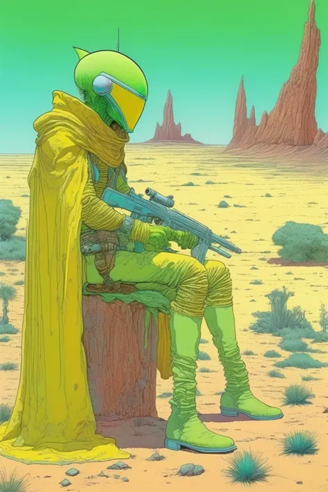 Moebius (Jean Giraud) Style