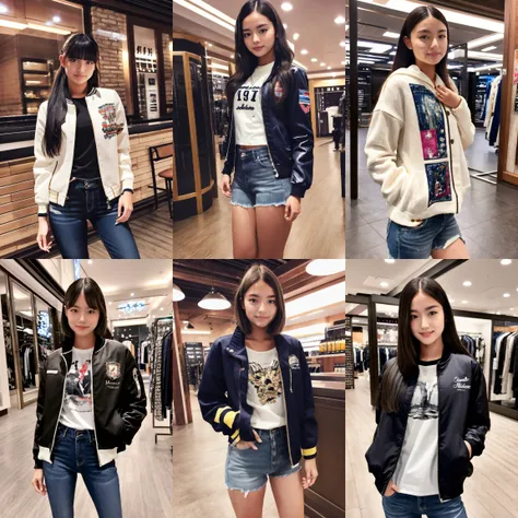 masterpiece,best quality,1girl,<lora:jcallaw-0010:0.8>,jcallaw,(19 years old:1.2),realistic,jacket,jeans,