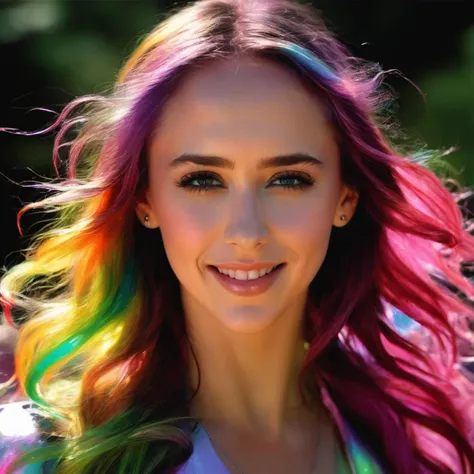 jenniferlovehewitt, <lora:JenniferLoveHewittXL:1>, polaroid, bubblegum pop style, color smoke explosion, smile, very long wavy hair, floating hair, covered in paint, paint on body and face, rainbow colored hair,color splash, particles, puking rainbow, flying hearts, random background,, ((perfect eyes, detailed eyes,realistic eyes)), (masterpiece, best quality, ultra-detailed, best shadow), high contrast, (best illumination), ((cinematic light)), colorful, hyper detail, dramatic light, intricate details, (1 girl, solo) , ultra detailed artistic photography, dreamy, backlit, shadows, ultra high definition, 8k, ultra sharp focus, ultra high quality model, soft lighting, film photography, analogue photography, hyperrealism,, ((sharp face, detailed face, realistic face, naturtal skin, realistic skin, detailed skin, pores))