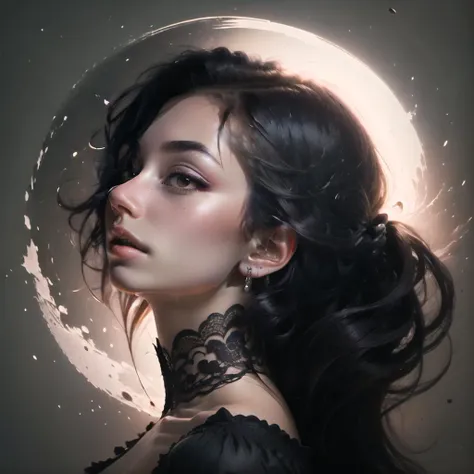 Highly detailed, High Quality, Masterpiece, beautiful, 1girl, FISideLeftBentBackwards, <lora:HeadviewsV2.0:0.7>, black hair, long hair,