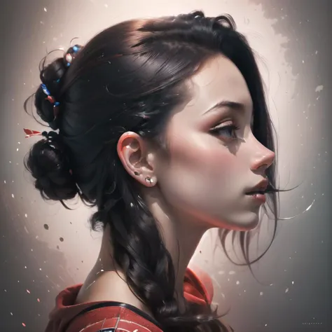 Highly detailed, High Quality, Masterpiece, beautiful, 1girl, FISideRight, <lora:HeadviewsV2.0:0.7>, black hair, long hair,