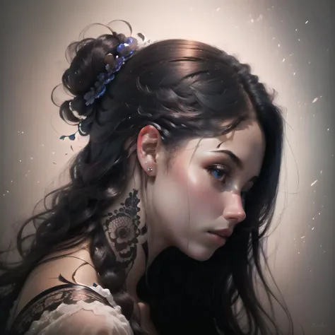 Highly detailed, High Quality, Masterpiece, beautiful, 1girl, FISideRightBentForwards, <lora:HeadviewsV2.0:0.7>, black hair, long hair,