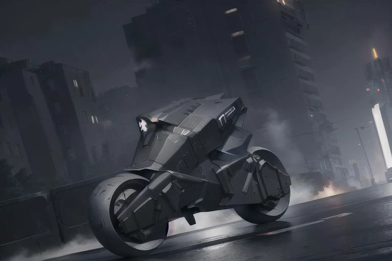 analog gloomy aerial photo of an ((autonomous bike, <lora:wr322ugv:1>)), ((nighttime)), (speeding down an avenue in a city on fire), (explosions in the background), High Detail, Sharp focus, (photorealism), realistic, best quality, 8k, award winning, dramatic lighting, epic, cinematic, masterpiece, rim light, (action ), war, depth of field, dutch angle, motion blur,