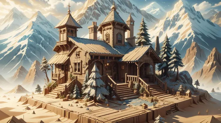 <lora:CardboardStyle:1> CardboardStyle mountain, simple, basic, corrugated, cardboard, texture, crafts, (Masterpiece:1.3) (best quality:1.2) (high quality:1.1)