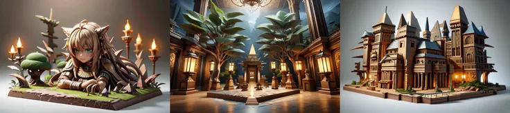(otherworldly, otherworldly atmosphere, otherworldly appearance), highly insanely detailed, masterpiece, top quality, best quality, highres, 4k, 8k, RAW photo, ((ancient egyptian theme:1.2)), 
a walkway in a garden with lots of green plants and trees on either side of it and a lantern hanging from the ceiling, Florence Engelbach, tone mapping, a flemish Baroque, german romanticism, cinematic composition, beautiful lighting, 
<lora:CardboardStyle:1>,  CardboardStyle, (fantasy world)