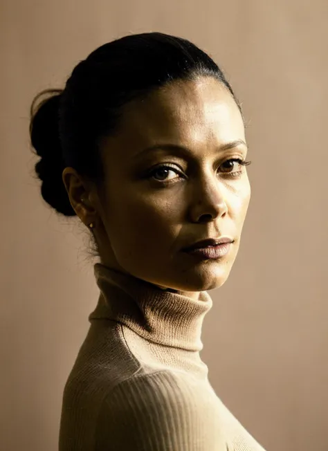 analog style, modelshoot style, A stunning intricate full color portrait of (sks woman:1),wearing a black turtleneck, epic character composition, by ilya kuvshinov, alessio albi, nina masic, sharp focus, natural lighting, subsurface scattering, f2, 35mm, film grain, <lora:locon_thandie_v1_from_v1_64_32:1.3>