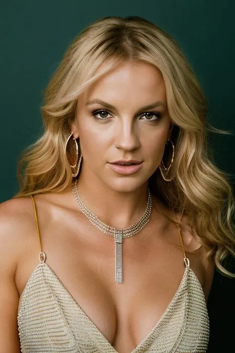 Realistic photo of a beautiful br1g1tt3-v2 woman, 1girl, solo, long hair, blonde hair, shirt, brown eyes, jewelry, upper body, parted lips, necklace, arms up, lips, arms behind head, realistic, soft lighting, professional Photography, Photorealistic, detailed, RAW, analog, sharp focus, 8k, HD, DSLR, high quality, Fujifilm XT3, film grain, award winning, masterpiece<lora:br1g1tt3-v2:1.0>