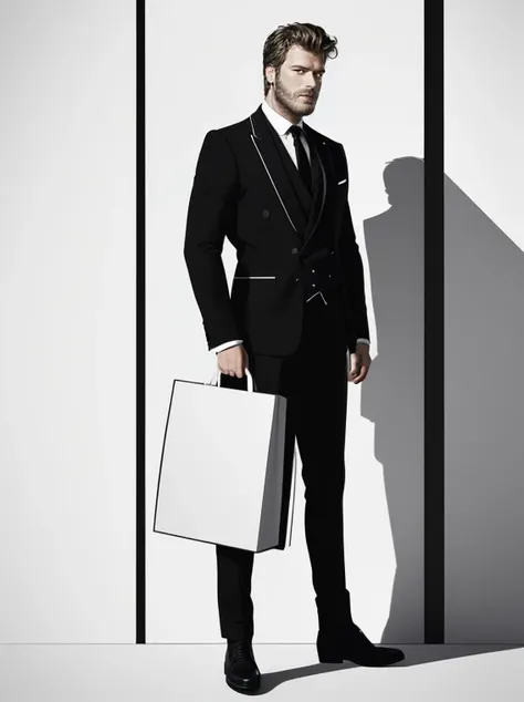 (standing:1.5) kivanc_tatlitug as (furniture finisher:1.1),(long beard:1.1) ) at (inside:1.2) facade,(Lucia, Caribbean:1.3),(skin details:1.2),(skin pores:1.2),Canon 5D,DLSR,50mm,raw format photo,
(monochrome:1.2),<lora:kivanc_tatlitug-000008:0.7>,, Vector art, Vivid colors, Clean lines, Sharp edges, Minimalist, Precise geometry, Simplistic, Smooth curves, Bold outlines, Crisp shapes, Flat colors, Illustration art piece, High contrast shadows, Technical illustration, Graphic design, Vector graphics, High contrast, Precision artwork, Linear compositions, Scalable artwork, Digital art