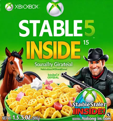 <lora:cereal_box_sdxl_v1:0.9> , STABLE:1.5, XBOX inside