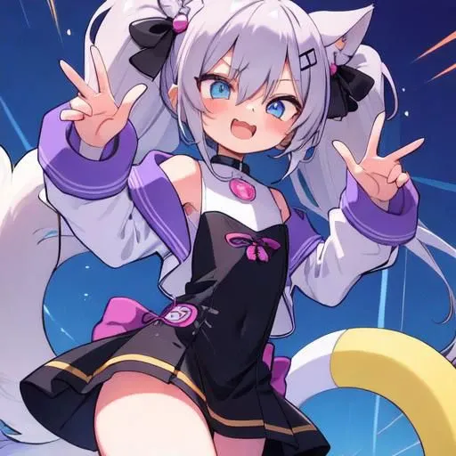 Furry, (girl:1.5)