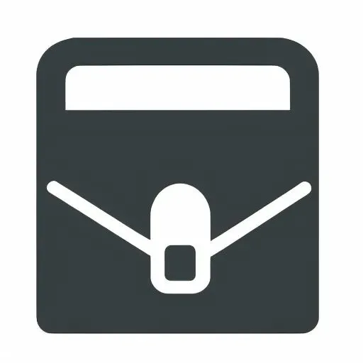 icon of a folder on white background <lora:icons:1>