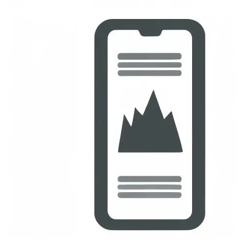 icon of a phone on (white background:1.3) <lora:icons:1>
