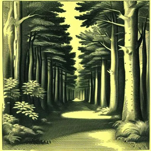 <lora:carracci:0.8>,engraving,
a path in a forest,
carracciengraving,