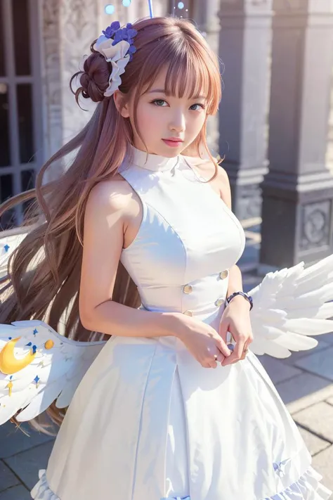 1 japanese girl, weihua, 10 yo, (round chin), full body, looking at viewer, detailed beautiful face, blush, realistic eyes, moist lips, intricate details, masterpiece, professional lighting, physically-based rendering, <lora:1girl:0.7>