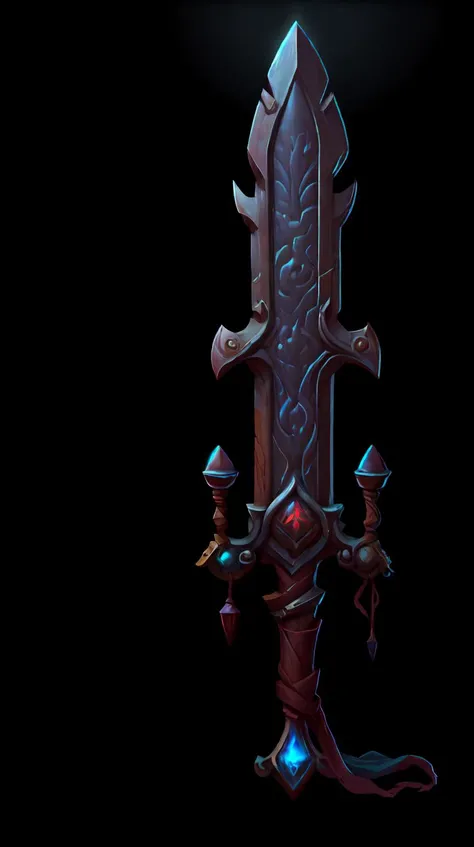 a fantasy Sword <lora:Pecha_Swords_LORA_V1.4:0.7>, <lora:DruidMagicAI-000010:1>DruidMagicAI Dark, intricate, <lora:more_details:0.5>