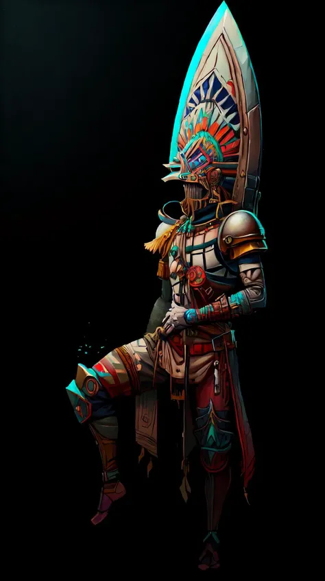 a fantasy Sword <lora:Pecha_Swords_LORA_V1.4:0.7>, <lora:TotemPunkAI:1>aztec, intricate, <lora:more_details:0.5>