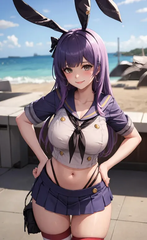 origin, 1girl, (outfit-shimacos),embarrassed,large breasts,curvy, looking at viewer, cowboy shot,smile, hand on hip, leaning forward, :i, outdoors, hand on own knee,
<lora:outfit-shimacos:1><lora:rope-pynoise-000008:0.7>