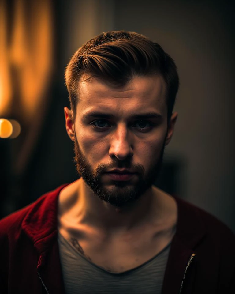 photo of a 28yo Russian man, cinematic,dramatic LUT