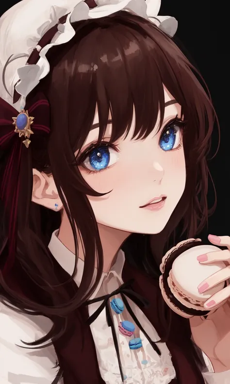 1girl, highly detailed face, masterpiece, best quality,
(macaron:1.2)
