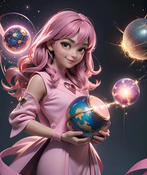 Masterpiece, 1girl,
(magic sparks, mage,cosmos,Maria,hold pink magic ball, fatnasy:1.3),smile,looking at viewe
<lora:MilaAzul_1.0:0.5>