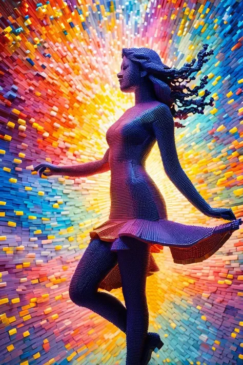 ethereal fantasy concept art of An extraordinary artistic achievement where the creative manipulation of thousands of LEGO bricks forms an elegant representation of a dancing woman. This remarkable sculpture is a testament to the ingenuity of the artist and the versatility of LEGO as a medium for creating expressive and captivating forms. (Expressive Creation:1.4), (Dancing Sculpture:1.3), (LEGO Mastery:1.2), (Visual Enchantment:1.2), inspired by Ekow Nimako and Sean Kenney, Galaxy Sky, Elegant Marble, Pastel Dream, Tropical Paradise, Neon Lights,
<lora:sdxl_photorealistic_slider_v1:1>, natural forest, double exposure, Angelic Page, (masterpiece,best quality:1.5) . magnificent, celestial, ethereal, painterly, epic, majestic, magical, fantasy art, cover art, dreamy