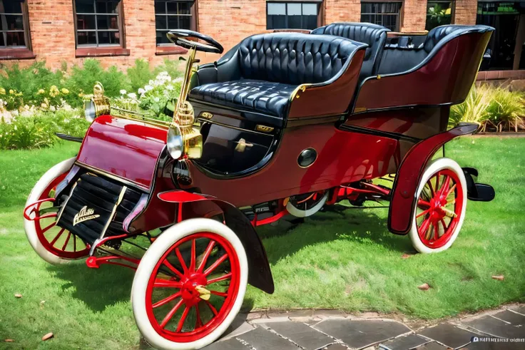 (masterpiece, best quality:1.2), ultra-detailed, on a street car Edob1903WintonTouringCar, (realistic:1.5), <lora:Edob1903WintonTouringCar_v1.0:1>