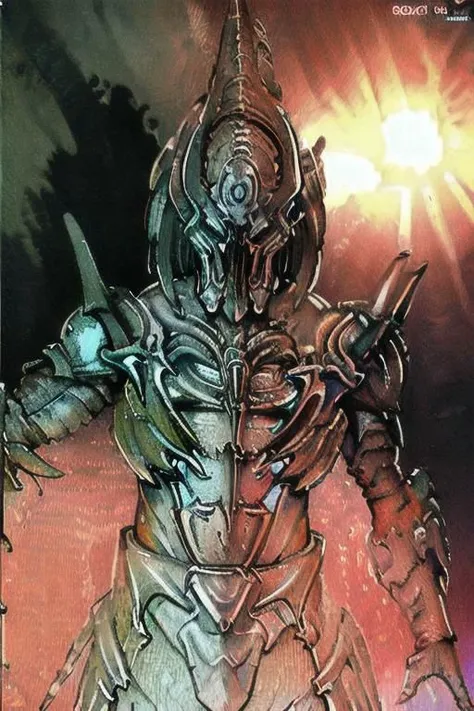 illustration, full body, tall slender person,
black empty eye sockets, 
black armor,
claws gauntlets,
armor skirt,
skeleton belts,
black dreads,
futuristic style,
dark dark style,
black yellow white colors,
spaceship, corridor, stars, fire,
dynamic light, 
ultra detail,
extremely detailed CG, 
realistic, 8k, 
micro intricate, 
masterpiece,
((comicbookpencils)),
looking at viewer,  
realistic,
highly detailed skin,
cold skin tone, 
highly detailed face, 
highly detailed pupils, 
highly detailed iris, 
RAW photo, 
best quality, 
high resolution,
((masterpiece)),
tonemapping, 
photorealistic, 
realistic,
professional photography,
sharp focus, 
HDR, 8K resolution,
intricate detail, 
sophisticated detail, 
hyper detailed,
(depth of field), 
highlight and shadow,
volumetric lighting,
golden hours lighting, 
professional light, 
highly detailed background,