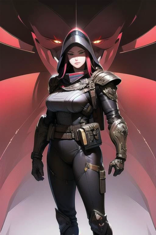 illustration, full body,
warrior in heavy black armor with gas mask and red visor, massive figure,
holding a machine gun,
futuristic style,
dark dark style,
dynamic light,
ultra detail,
extremely detailed CG,
realistic, 8k,
micro intricate,
masterpiece,
((comicbookpencils)),
looking at viewer,
realistic,
highly detailed skin,
cold skin tone,
highly detailed face,
highly detailed pupils,
highly detailed iris,
RAW photo,
best quality,
high resolution,
((masterpiece)),
tonemapping,
photorealistic,
realistic,
professional photography,
sharp focus,
HDR, 8K resolution,
intricate detail,
sophisticated detail,
hyper detailed,
(depth of field),
highlight and shadow,
volumetric lighting,
golden hours lighting,
professional light,
highly detailed background,