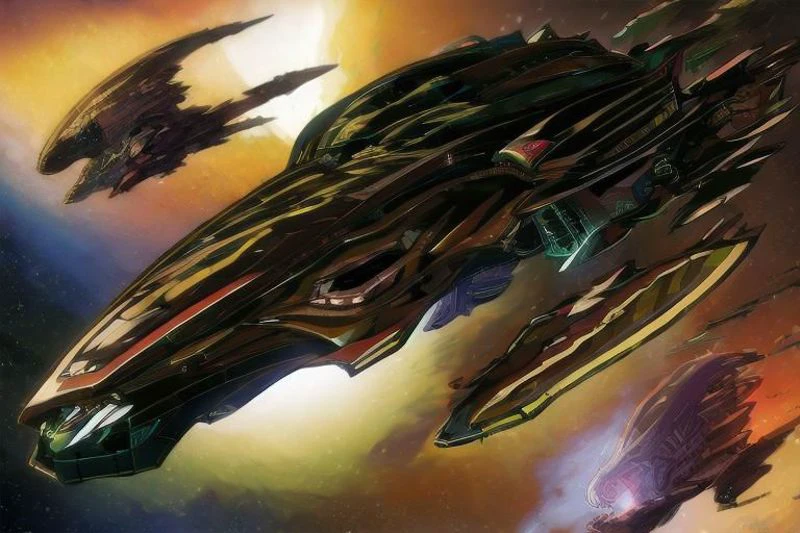 (((spaceship))),
prolong aircraft,
space battle,
epic battle,
multiple spaceship,
organic,
black green brown red color,
thematic background,
dynamic light,
ultra detail,
extremely detailed CG,
realistic, 8k,
micro intricate,
masterpiece,
((comicbookpencils)),
looking at viewer,
realistic,
highly detailed skin,
highly detailed face,
highly detailed pupils,
highly detailed iris,
RAW photo,
best quality,
high resolution,
((masterpiece)),
tonemapping,
photorealistic,
realistic,
professional photography,
sharp focus,
HDR, 8K resolution,
intricate detail,
sophisticated detail,
hyper detailed,
(depth of field),
highlight and shadow,
volumetric lighting,
professional light,
highly detailed background,