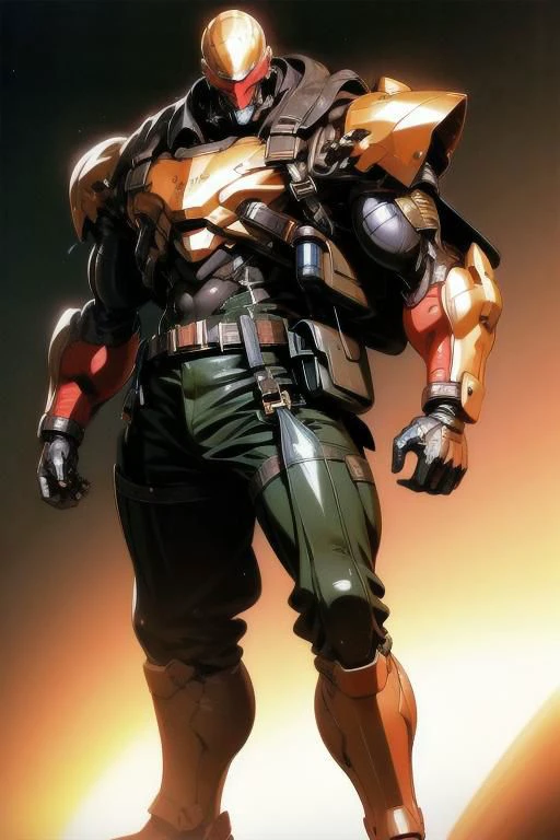 illustration, full body, tall slender person,
dark armor, black yellow white color,
warrior in heavy dark armor with gas mask and red visor, massive figure,
holding a machine gun,
futuristic style,
dark dark style,
spaceship corridor, stars, fire,
dynamic light,
ultra detail,
extremely detailed CG,
realistic, 8k,
micro intricate,
masterpiece,
((comicbookpencils)),
looking at viewer,
realistic,
highly detailed skin,
cold skin tone,
highly detailed face,
highly detailed pupils,
highly detailed iris,
RAW photo,
best quality,
high resolution,
((masterpiece)),
tonemapping,
photorealistic,
realistic,
professional photography,
sharp focus,
HDR, 8K resolution,
intricate detail,
sophisticated detail,
hyper detailed,
(depth of field),
highlight and shadow,
volumetric lighting,
golden hours lighting,
professional light,
highly detailed background,