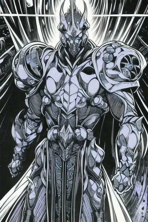 by Kentaro Miura,
((comicbookpencils)),
seraphim, terminator,
tall slender muscular person,
androgynous,
Sauron, lotr,
symbolism,
alien armor, chain mail,
final fantasy style,
prime evil, organic clothe,
mechanical pars, cyborg, robot, hybrid,
skull accessory, solo, claws, gauntlet, metal boots, science fiction,
ancient runes carved into armor,
mantle, empty black eye sockets,
short armor skirt,
pale sunlight on background,
only black color,
only white color,
only red color,
intimidating style,
monochrome,
looking at viewer,
onyx background,
dynamic light,
ultra detail,
extremely detailed CG,
micro intricate,
highly detailed skin,
highly detailed face,
highly detailed pupils,
highly detailed iris,
RAW photo,
best quality,
high resolution,
((masterpiece)),
realistic,
sharp focus,
HDR, 8K resolution,
intricate detail,
sophisticated detail,
hyper detailed,
(depth of field),
highlight and shadow,
volumetric lighting,
highly detailed background,