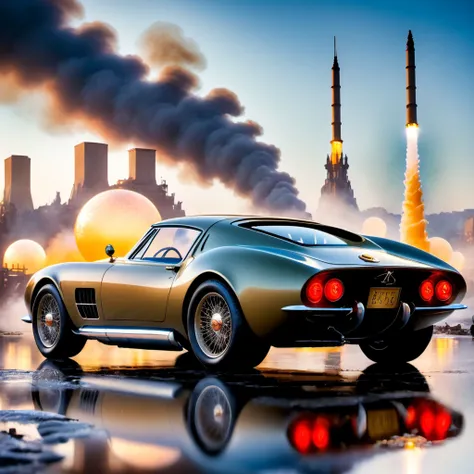 ethereal fantasy concept art of ((detailed dieselpunk sports cars)), destroyed city after nuclear blast flodded with ((black water:1.2)), post apocalyptic, warzone, fire , smoke
BREAK
(masterpiece, best quality, ultra realistic, 4k, 2k, (intricate, high detail:1.2), film photography, soft focus,
RAW photo, photorealistic, analog style, subsurface scattering, photorealism, absurd res), ((closeup)), high quality photography, 3 point lighting, flash with softbox, 4k, Canon EOS R3, hdr, smooth, sharp focus, high resolution, award winning photo, 80mm, f2.8, bokeh . magnificent, celestial, ethereal, painterly, epic, majestic, magical, fantasy art, cover art, dreamy, high quality photography, 3 point lighting, flash with softbox, 4k, Canon EOS R3, hdr, smooth, sharp focus, high resolution, award winning photo, 80mm, f2.8, bokeh