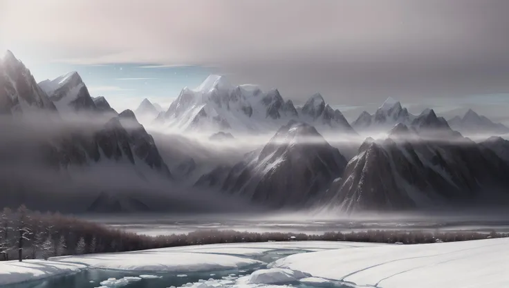arctic landscape, snow covered mountains, snow and ice, (cv_rina seen from a distance), winter coat, snowstorm, boots, full body, fog, dramatic light,
realistic, highly detailed, cinematic,
detailed, vibrant, photo realistic, dramatic, sharp focus, 8k,
<lora:CV_Rina:0.8>