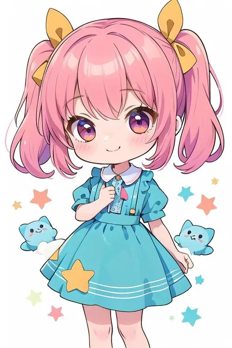 ultra detail,best quality,masterpiece, 1girl,chibi ,many stuffed toy,happy, <lora:chibi style:0.7> <lora:UFOCACTHER_SD15_V4:0.7>UFOCACTHER,candy background