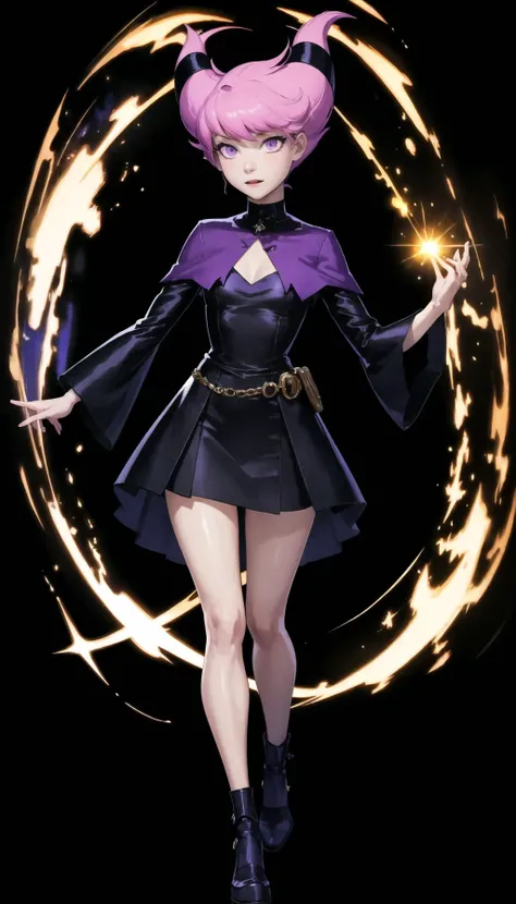 (cowboy shot), sfw, (best quality:1.0), (ultra highres:1.0), detailed eyes,
BREAK
<lora:Jinx_TT_V2:0.5>Jinx, 1girl, full body, posing
mage costume
<lora:FEH_Concept_v2:1> feh, magic
BREAK
black background