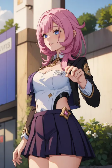 1girl,Uniforms,<lora:ElysiaMERGE:1>,