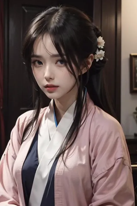 masterpiece,best quality,official art,extremely detailed CG unity 8k wallpaper,
1girl, upper body, pov,hanfu, looking at viewer,