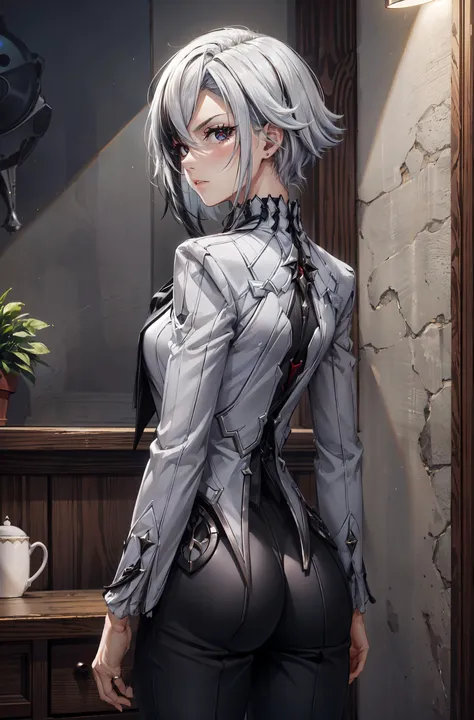 (full body),masterpiece，Best Quality, Beautiful and exquisite body,Horn, Tiara, Veil,(A body-fitting enamel bodysuit，Rubber Suit， Black bodysuit, Scapula, Long sleevesCleavage cutout, Black gloves, Black overskirt, Black trousers)，Show me your boots，leotard，elegant, 1 girl, cute, Blushed, Beautiful Eyes, Beautiful background, Dramatic lighting, outside, Shiny, Realistic,  Best Quality, Very detailed, Get used to it, scenery, Beautiful and exquisite, Thin Hair，